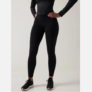 Athleta | Altitude Tight in Polartec Fleece Legging | Black | MP